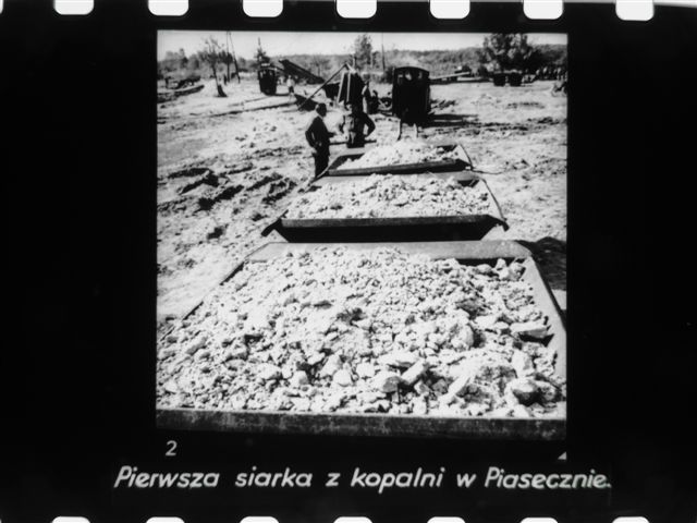 Piaseczno - Wąskotorówka - Kopalnia Siarki - PRL