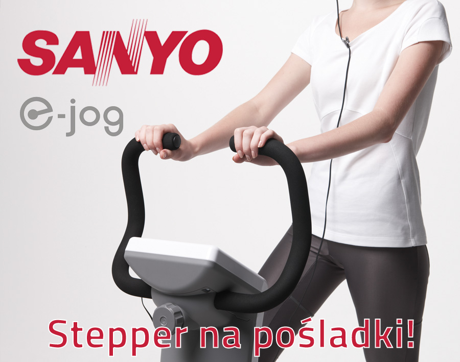 Innowacyjny Stepper e-Jog Sanyo. / Będziesz chuda!