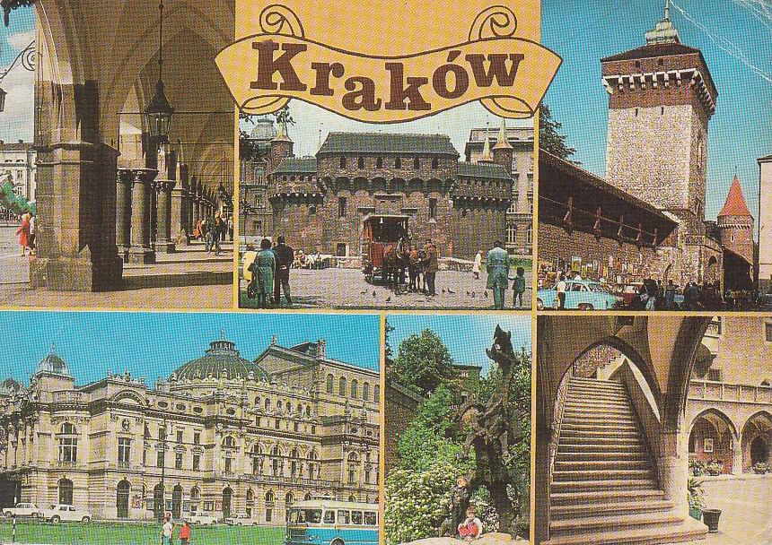 KRAKÓW Obrazkowa lata 80-te XX w.