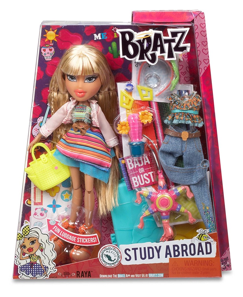 Lalka BRATZ RAYA Study Abroad + Akcesoria 24H