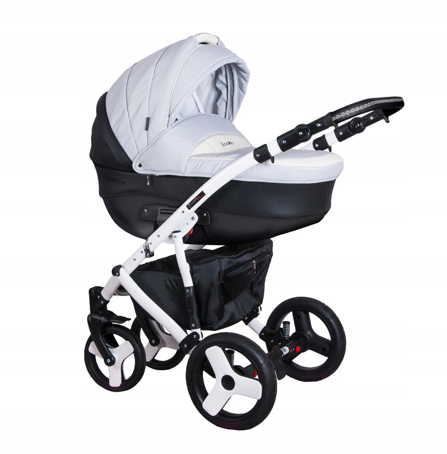 WÓZEK COLETTO FLORINO CLASSIC F-08 3W1 BIAŁY STEL