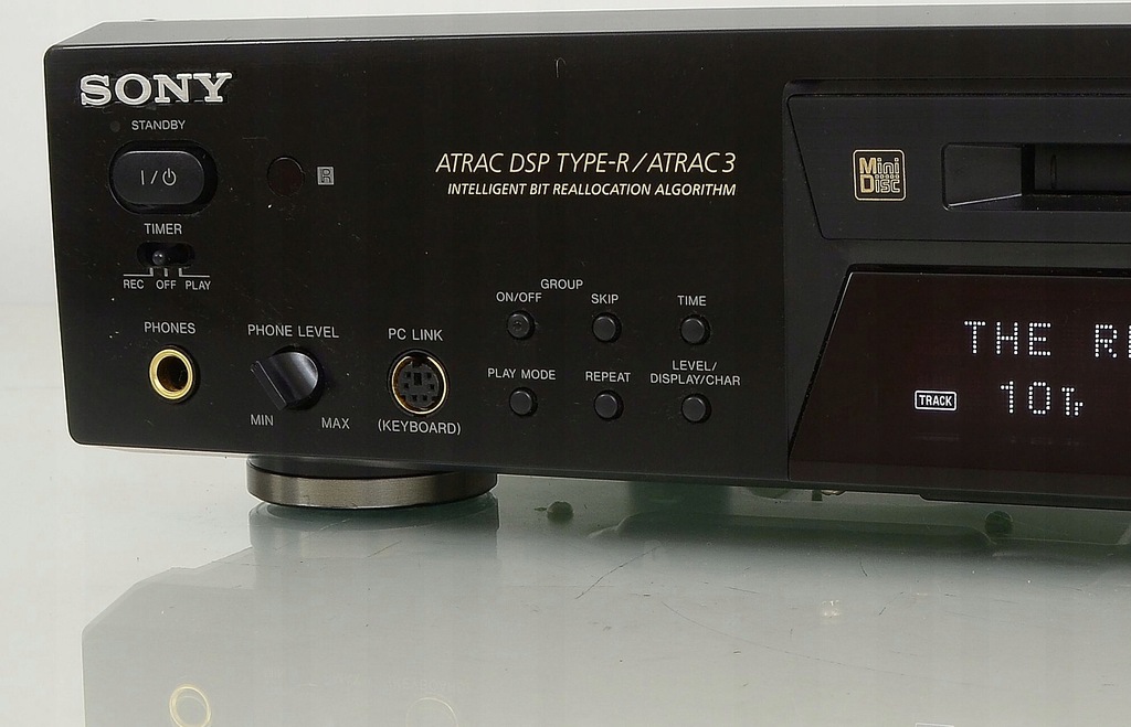 SONY MDS-JE770 NAJWYŻSZY MODEL ODTWARZACZ MINIDISC