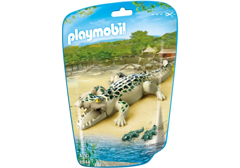 PLAYMOBIL ALIGATORY FIGURKI ZWIERZĘTA 6644