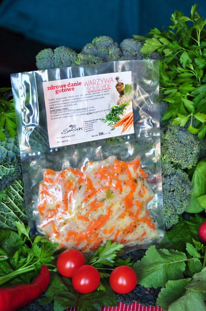 WARZYWA SOUS VIDE - WOLNO GOTOWANE!