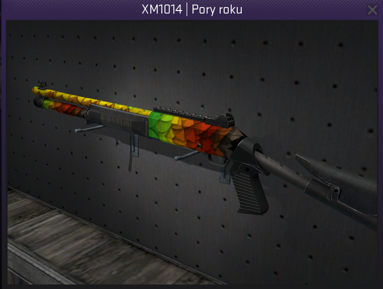 XM1014 PORY ROKU SEASONS CS GO skin