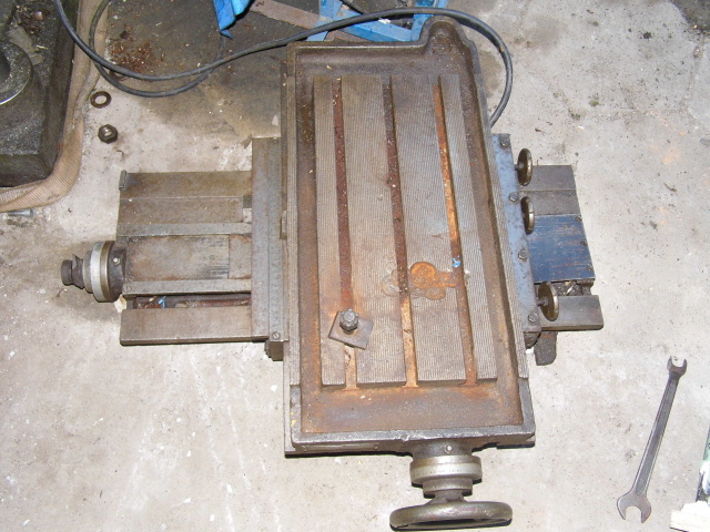 Stół krzyżowy SK - 1A do wiertarka WKA 40
