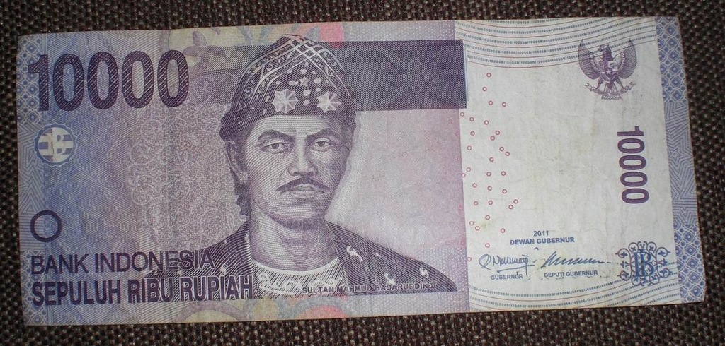 INDONEZJA 2011 10000 RUPIAH