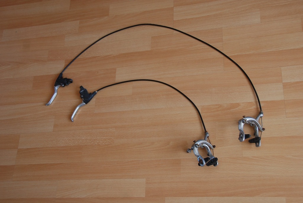Hamulce Shimano Nexus + klamki Shimano Altus C50