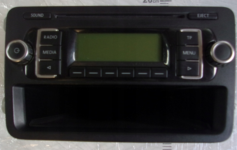 RADIO CD MP3 VW GOLF V 5 6 ULVWMP3 5K0035156 KOD