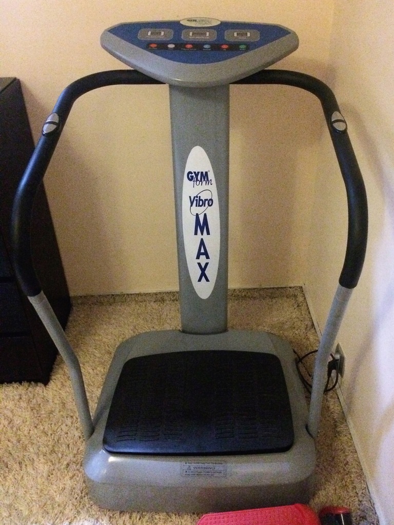 GYM FORM VIBRO MAX platforma wibracyjna super stan