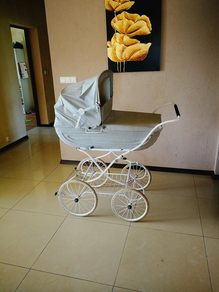 Wózek RETRO Oryginalny Gesslein śliczny królewski