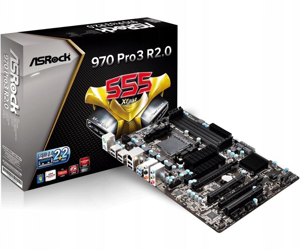 Подключение asrock 970 pro 3