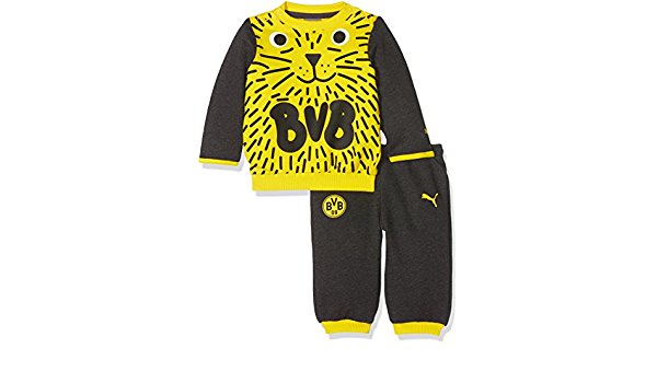 Q4034 PUMA BVB Borussia Dortmund dziecięcy zestaw