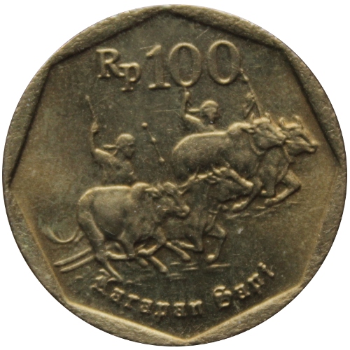 100 rupii 1995 Indonezja st.II+
