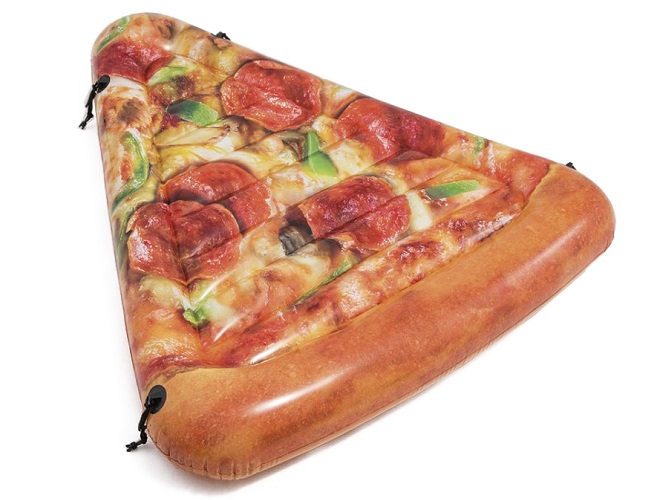 DMUCHANY MATERAC PIZZA MATERACE PLAŻOWE 175x145cm