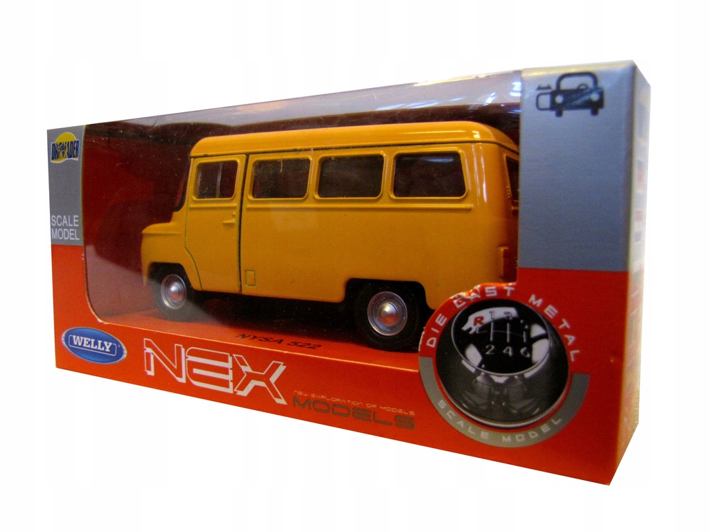 SAMOCHÓD NYSA 522 WELLY NEX KLASYK AUTO KOLEKCJA A