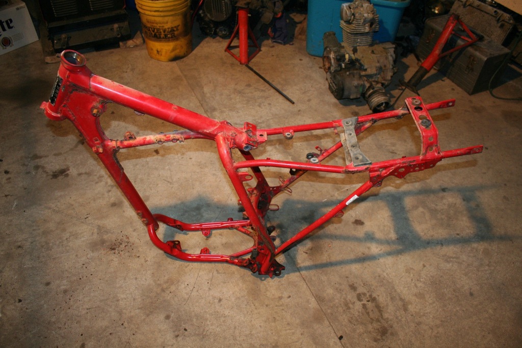 Honda XL 350 R ND03 rama + dokumenty (XR 250 600)