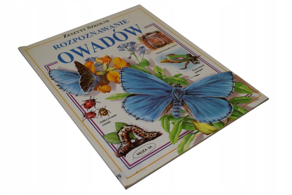 ROZPOZNAWANIE OWADÓW zeszyty szkolne