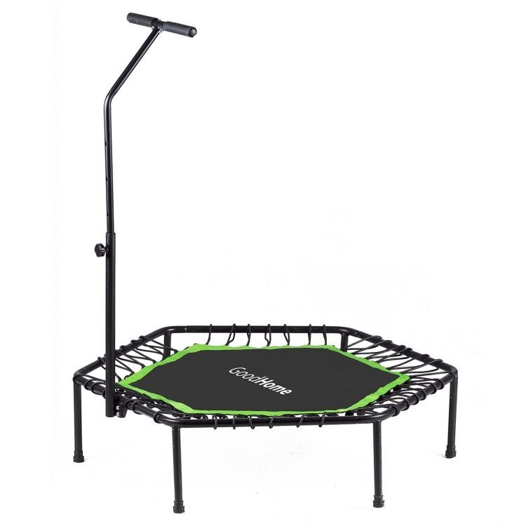 TRAMPOLINA FITNESS Z UCHWYTEM DO ĆWICZEŃ GOODHOME