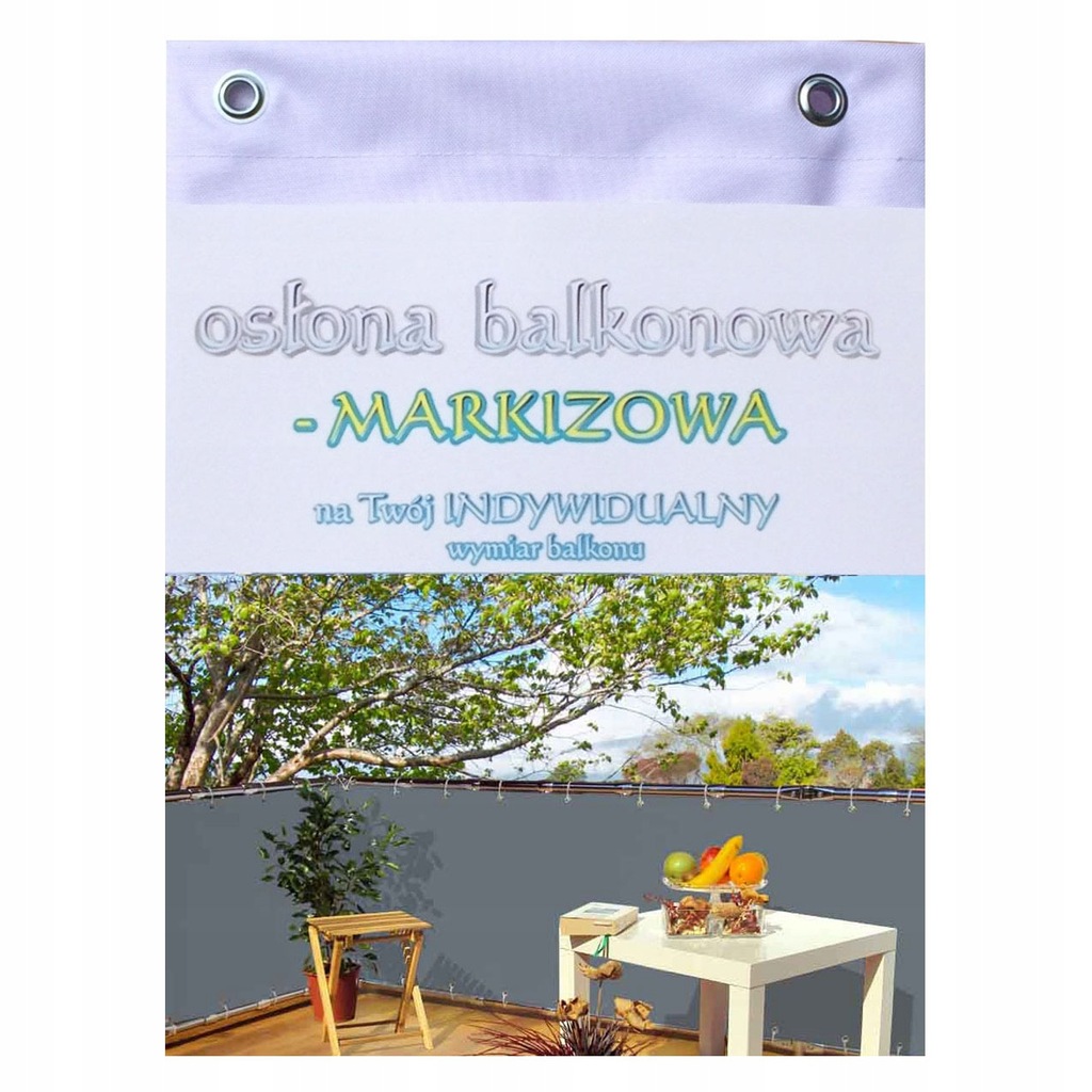 OSŁONA NA BALKON PRODUKCJA NA WYMIAR EUROBAG