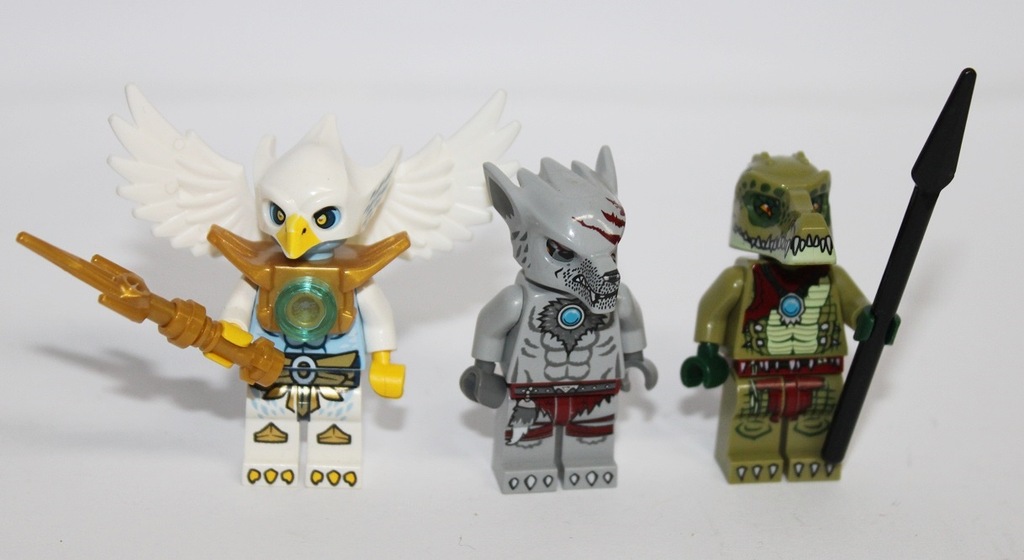 LEGO CHIMA FIGURKI LUDZIKI PAKIET OKAZJA