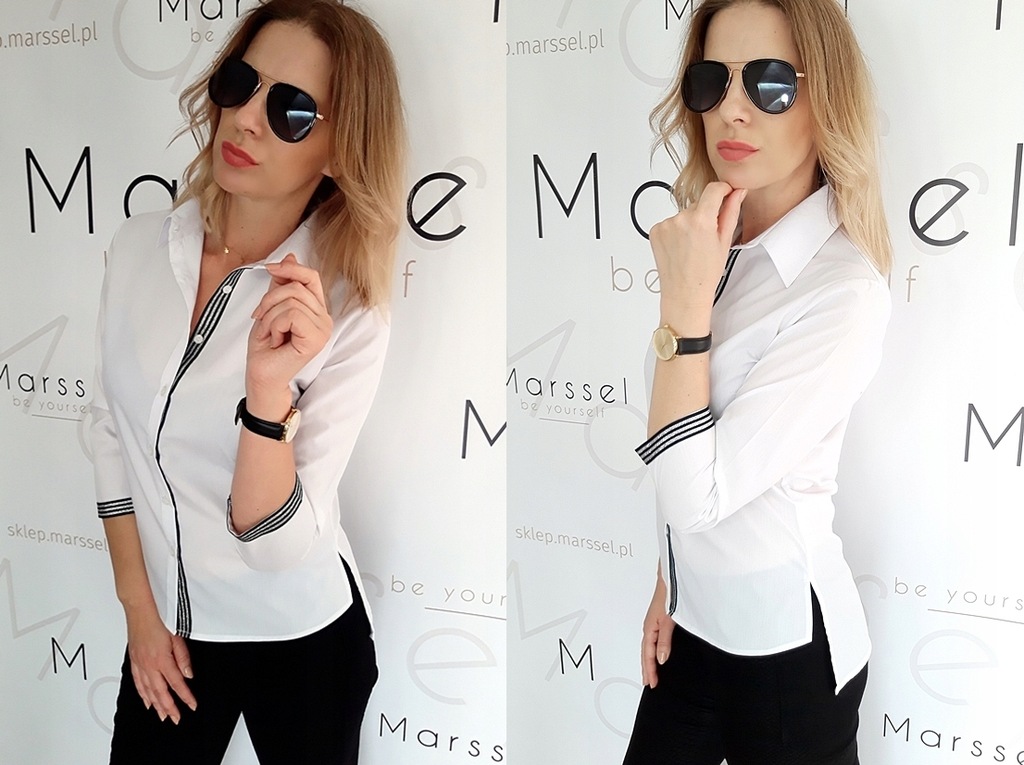 Koszula damska Model Laura - Marssel L