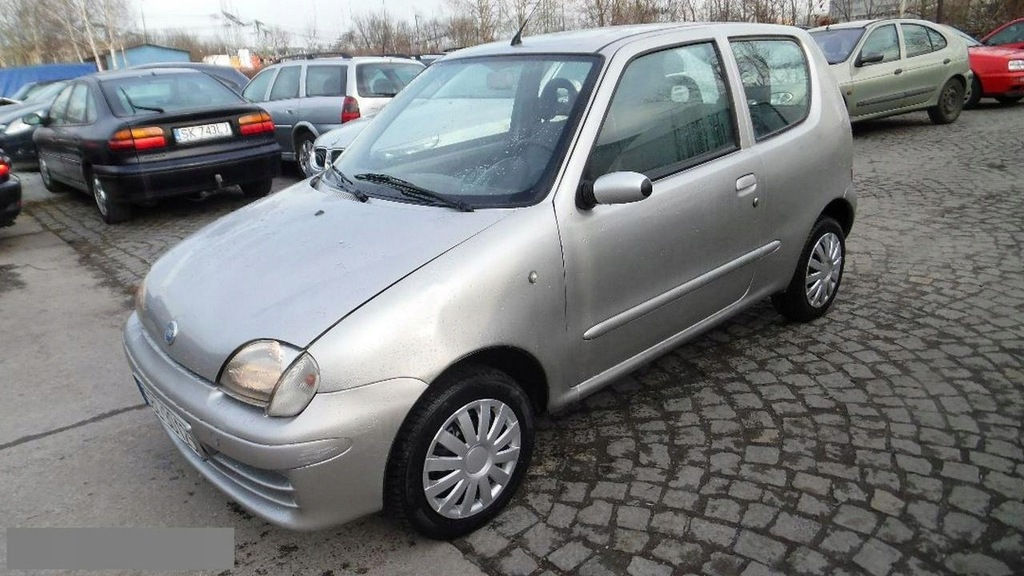 Fiat Seicento 1.1 sporting silnik zawieszenie 7442308648