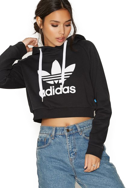 Bluza discount cropped adidas