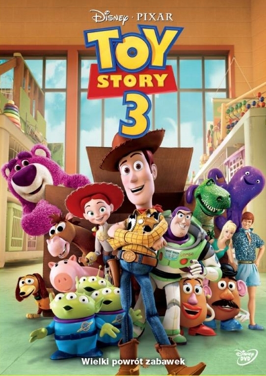 TOY STORY 3 POLSKI DUBBING DISNEY PIXAR DVD