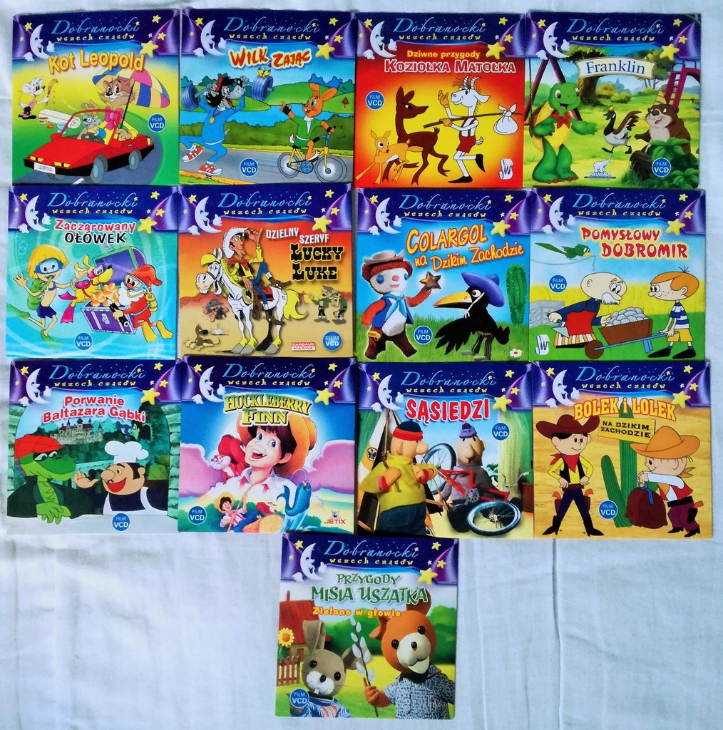 Dobranocki Wszech Czasów | Bajki | 13 PŁYT DVD