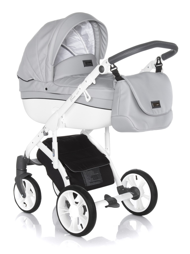 WÓZEK ROAN BASS SOFT - DOVE WHITE 3W1