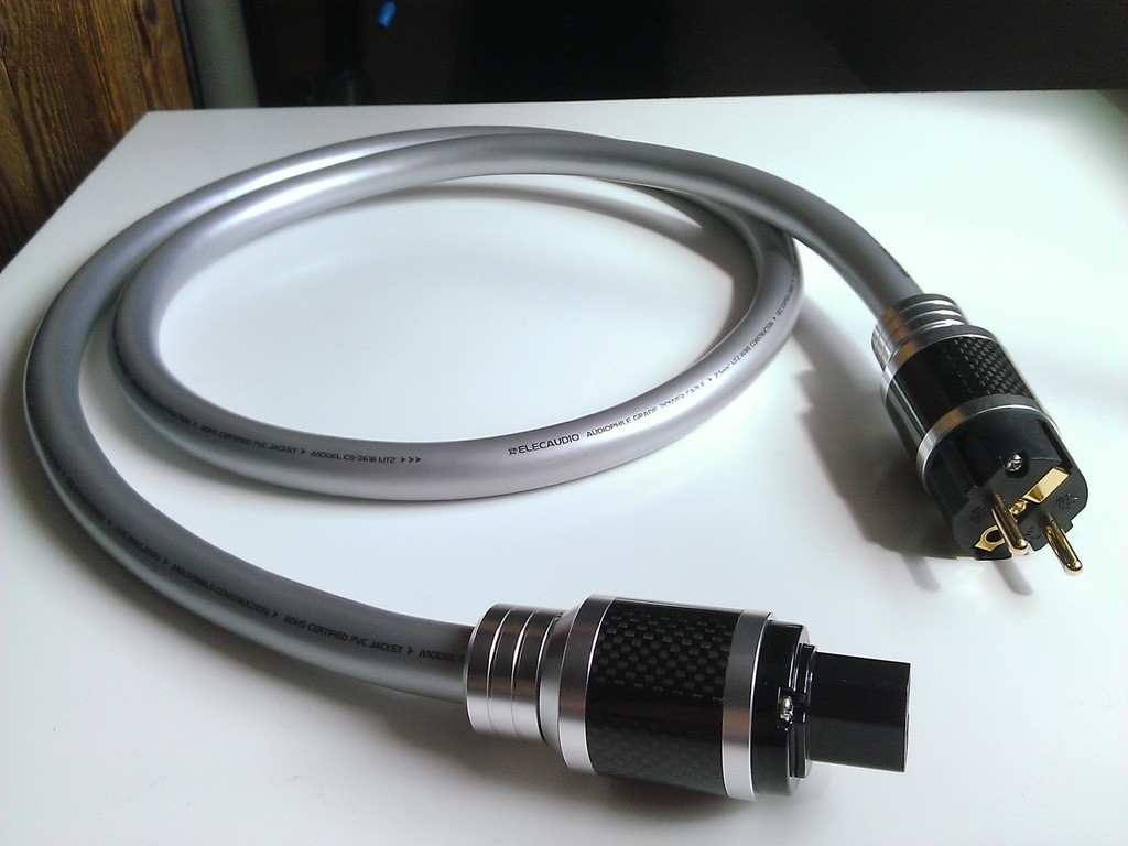 Kabel zasilający ELECAUDIO CS-361B OCC 3x2,5mm