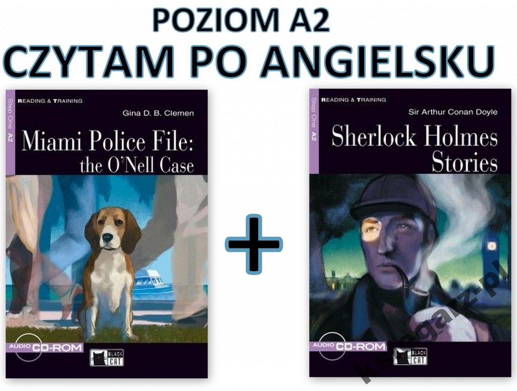 Miami Police+Sherlock Holmes CZYTAMpo angielsku A2