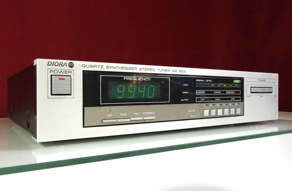 UNITRA DIORA AS 952 tuner przestrojony !