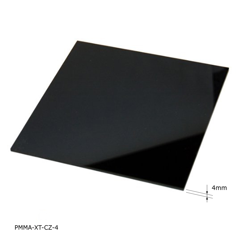 4mm - PLEXI PLEKSI PMMA czarna płyta 150cm x 100cm