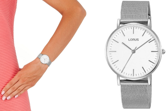 WROCŁAW damski zegarek Lorus RH885BX8 STYLE MESH