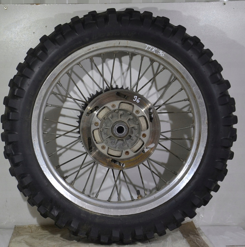Koło Felga tył opona Dunlop Yamaha TTR 600 01r