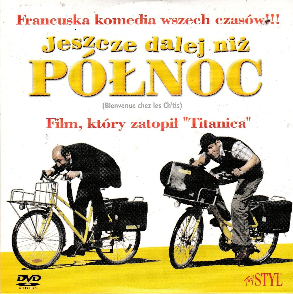 JESZCZE DALEJ NIŻ PÓŁNOC - francuska komedia dvd