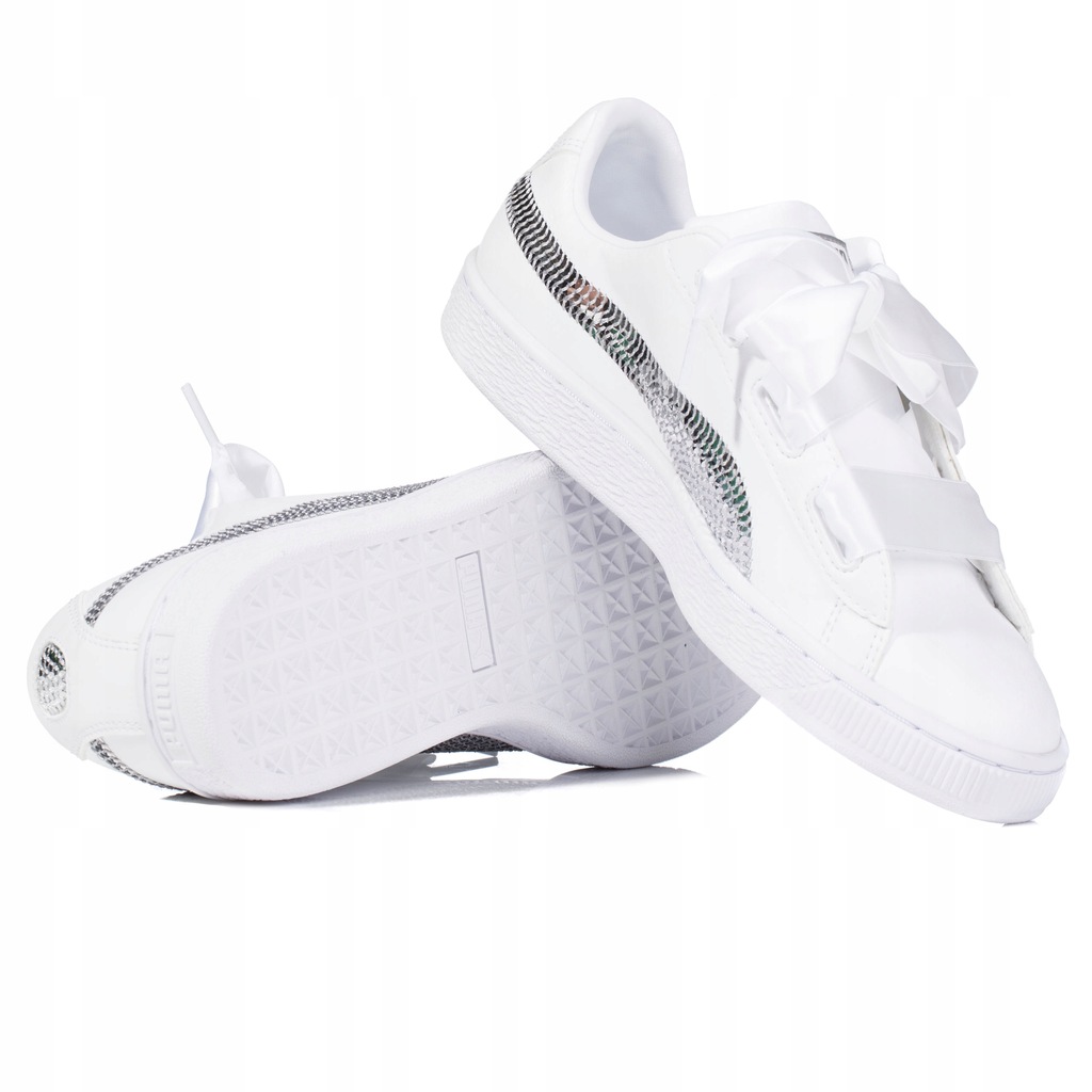 puma basket platform bling junior