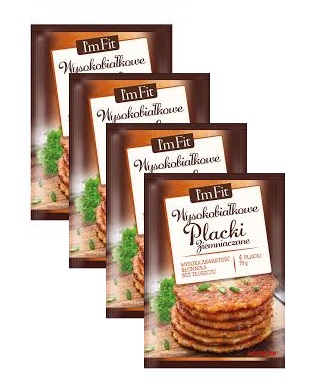 I`m Fit WYSOKOBIAŁKOWE PLACKI ZIEMNIACZANE 16 SZT.