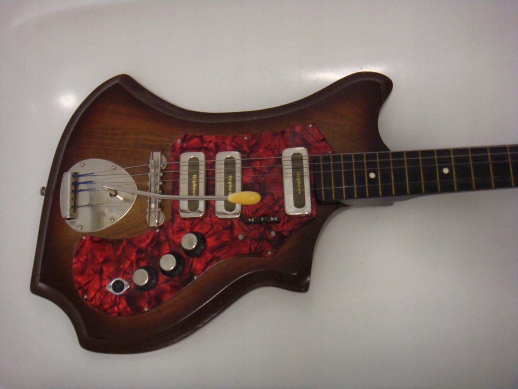 GITARA ORPHEUS BUŁGARSKA UNIKAT Z KOŃCA LAT 80