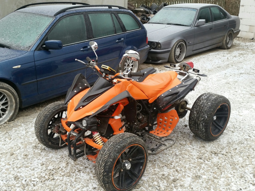 Quad szosowy 250cm3 manual 4 biegi + wsteczny