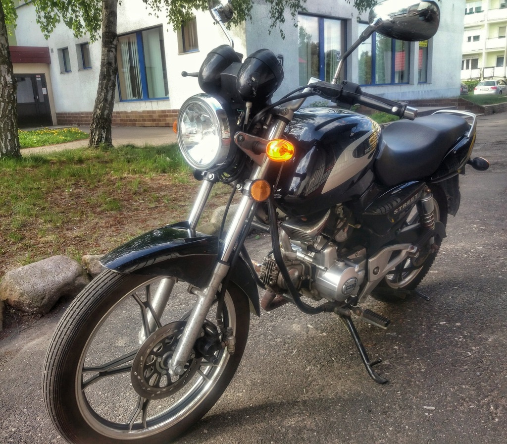 Motorower GB Street 50 / Yamasaki Czarny