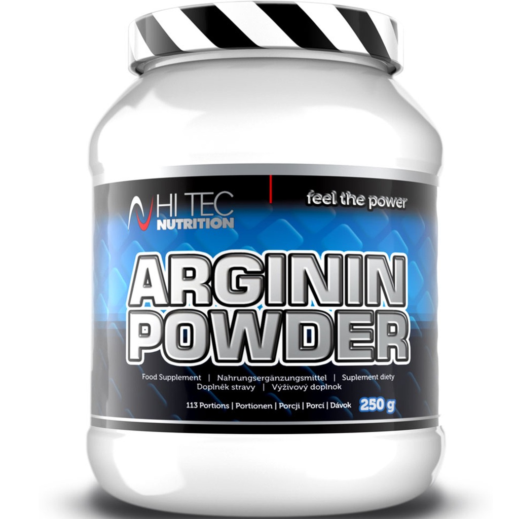 HI TEC ARGININ POWDER 250g AAKG MEGA POMPA SIŁA