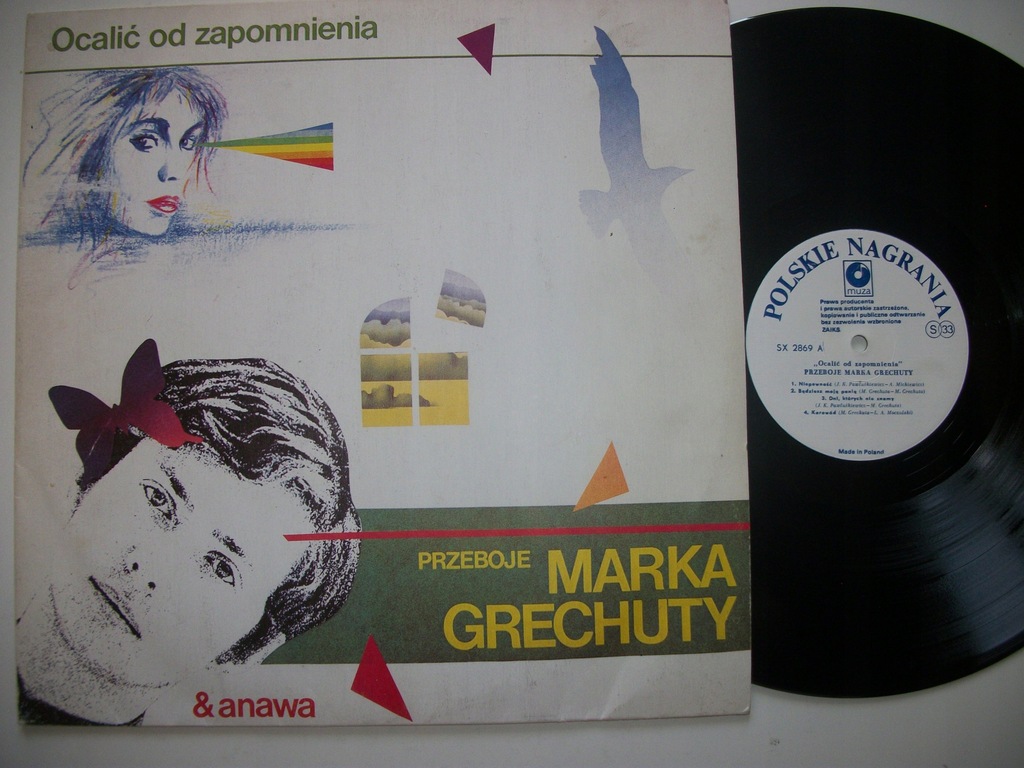 Marek Grechuta Ocalić Od Zapomnienia Tekst MAREK GRECHUTA & ANAWA - OCALIĆ OD ZAPOMNIENIA - 7569799868 - oficjalne