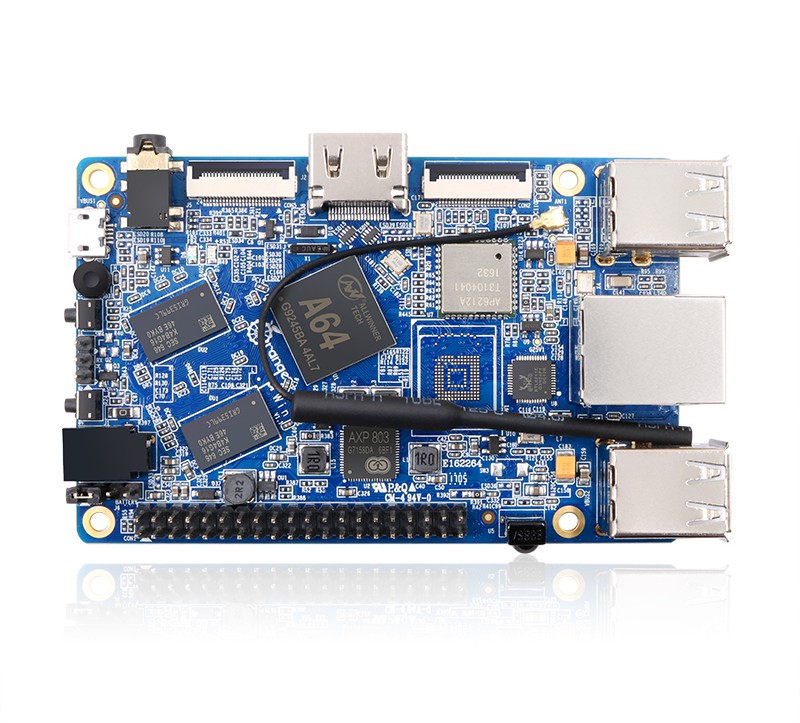 Minikomputer Orange Pi Win z Allwinner A64
