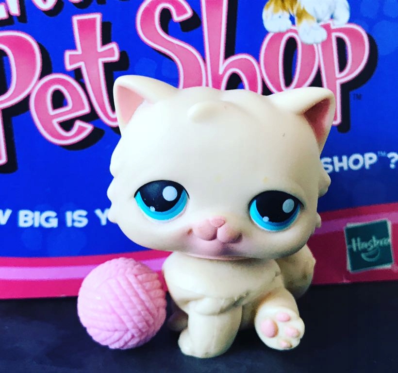 Littlest Pet Shop Kotek Pers #380 Oryginalny LPS
