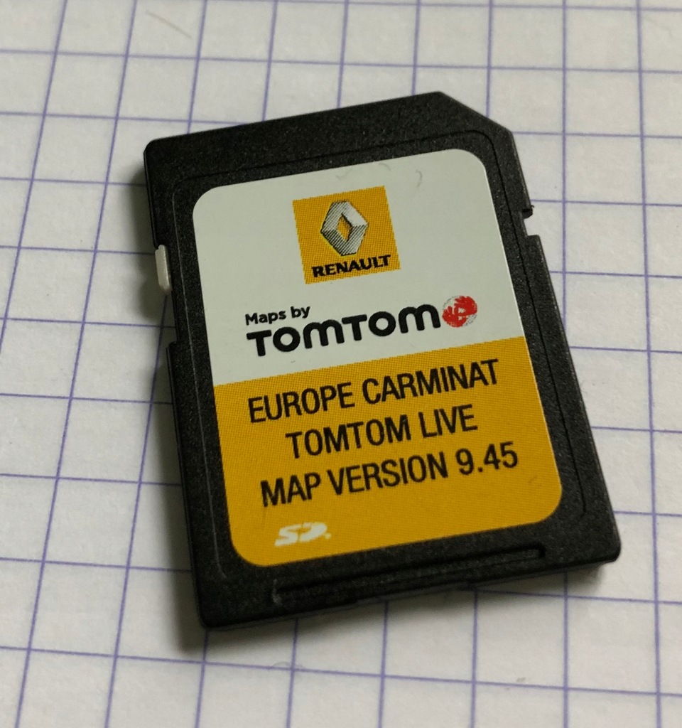 RENAULT CARMINAT TOMTOM LIVE KARTA MAPA EUROPA 7718603251 oficjalne archiwum Allegro