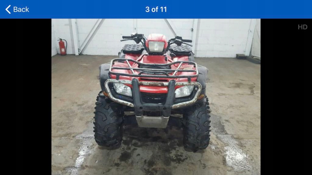 Quad Honda trx 500