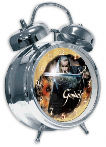 Budzik srebrny Gandalf Hobbit oryginał ZPP108